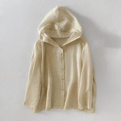 LIVA LINEN HOODIE