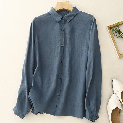 CLARA LINEN SHIRT