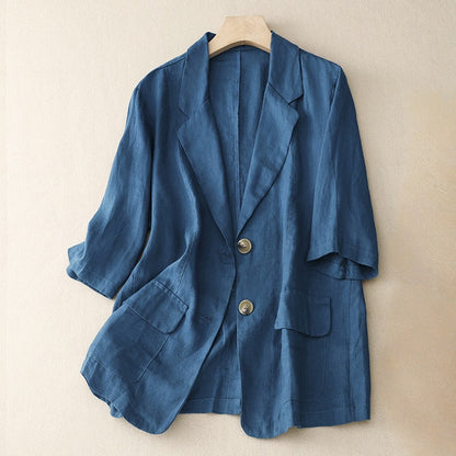 LOLA LINEN BLAZER