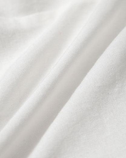 White V Neck Pleated Backless Mini Dress